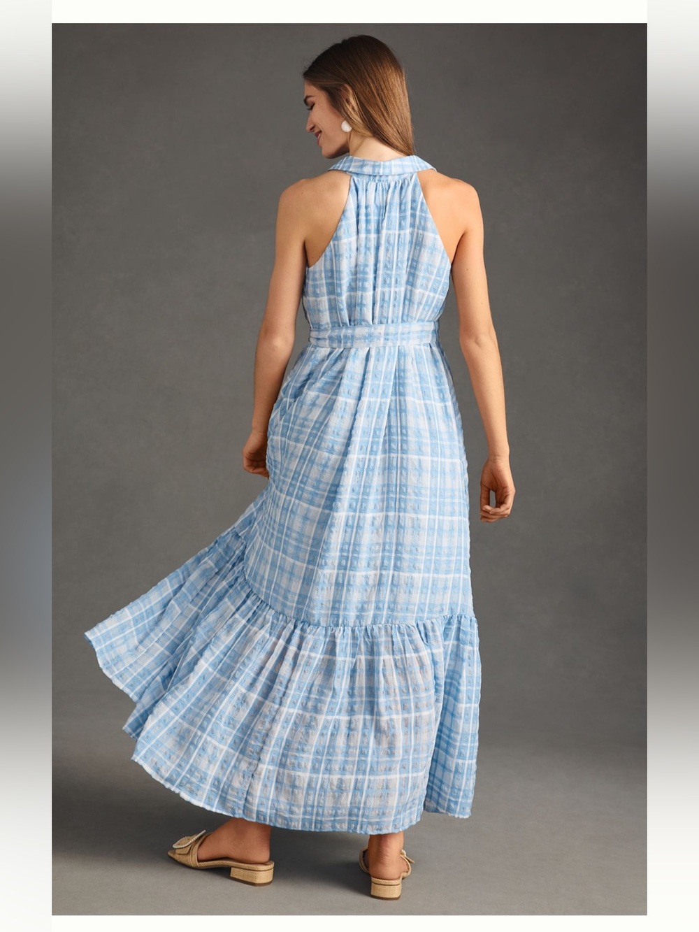 Anthropologie Sleeveless Buttondown
Shirt Dress - Picture 2 of 10
